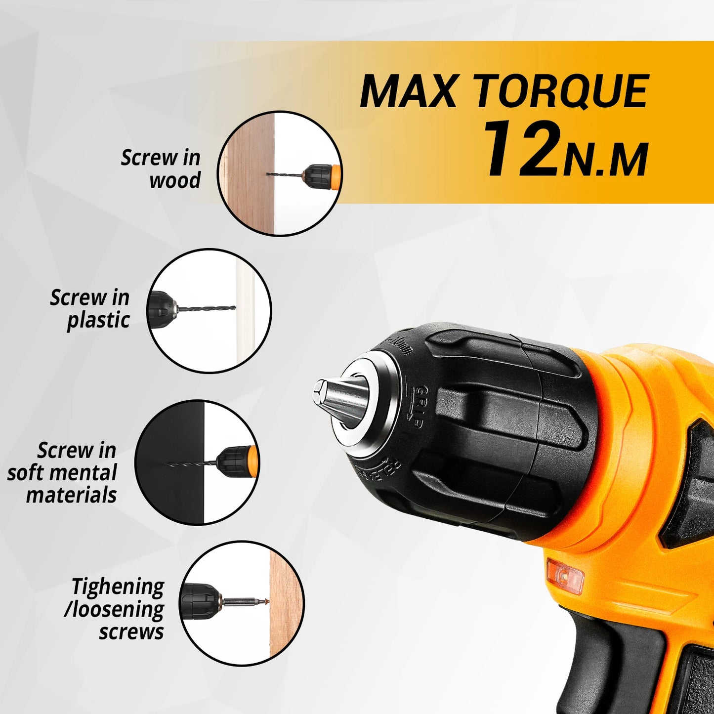 DEKO Power Tool Combo Kit